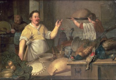 A Baker Preparing Pies by Bartolomeo Passaroti